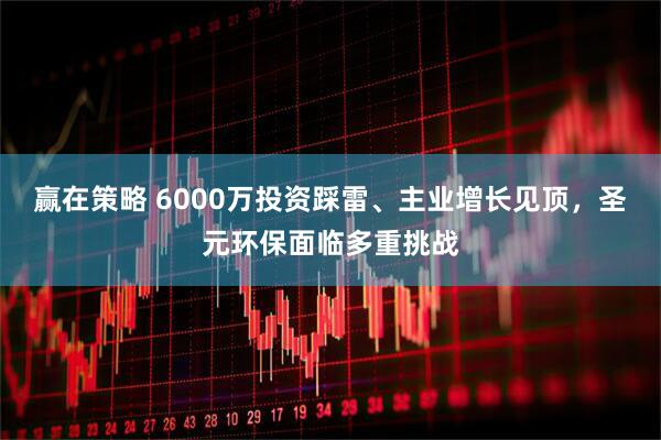 赢在策略 6000万投资踩雷、主业增长见顶，圣元环保面临多重挑战